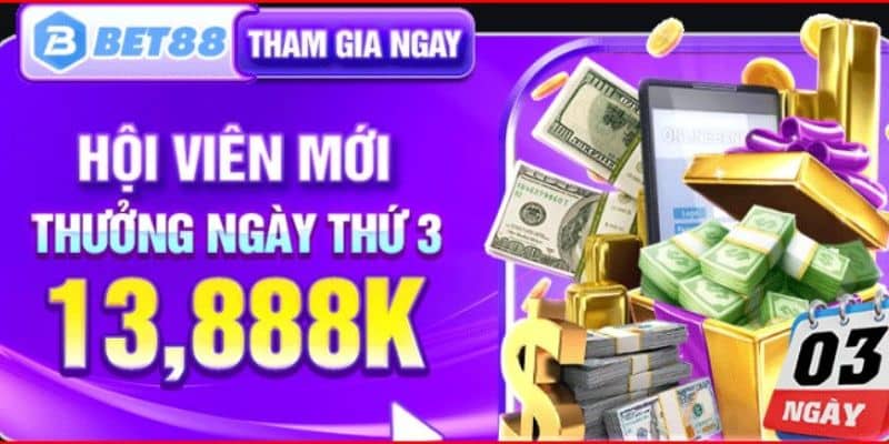 Ưu đãi tặng tiền cho ngày thứ 3 nạp